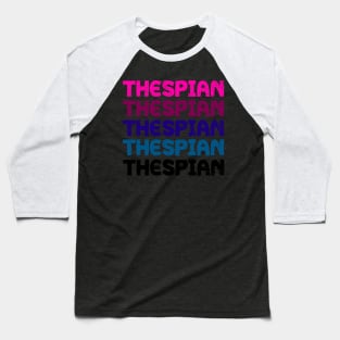 Thespian Retro Shirt. Baseball T-Shirt